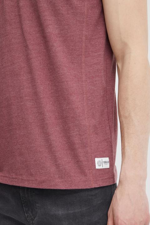 Image du produit Solid Dorian T-shirt À Manches Courtes Pour Homme Avec Col Grandad (L)
