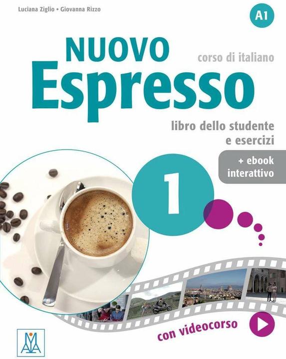 Immagine prodotto Nuovo Espresso 1 Libro dello studente e esercizi A1 (Italiano, Collettività, 2020)