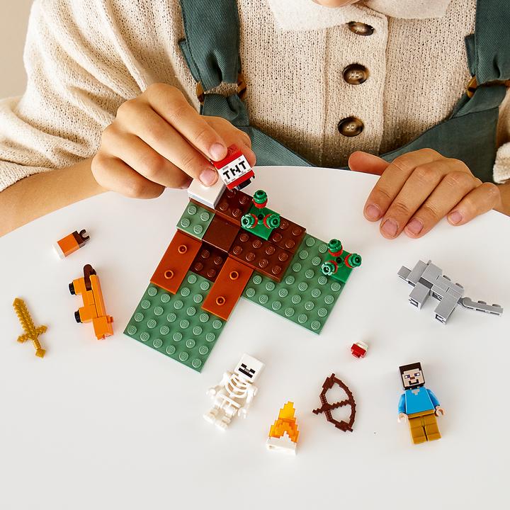 Produktbild LEGO Das Taiga-Abenteuer (21162, LEGO Minecraft)