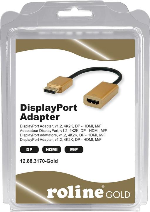 Produktbild Roline Display Port (HDMI, 15 cm)