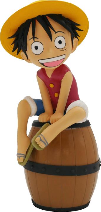 Immagine prodotto Teknofun ONE PIECE - Luffy sur Tonneau - Figurina Lumineuse - 20 cm