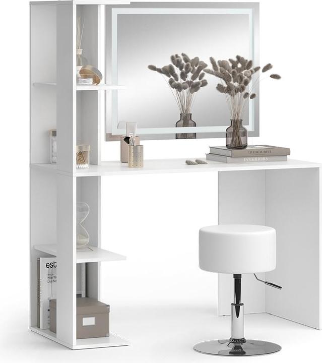 Produktbild Vicco Tower mit Hocker und Beleuchtung (122.5 x 55.5 x 76 cm)
