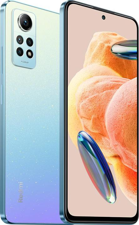 Actual product image Xiaomi Redmi Note 12 Pro 4G (256 GB, Glacier Blue, 6.67", Dual SIM, 108 Mpx, 4G)