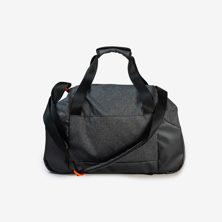 Kipsta Sporttasche harter Boden wasserabweisend 35 L - Academic schwarz (35 l)