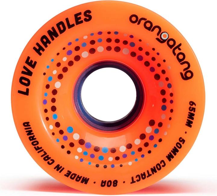 Produktbild Orangatang 80A Love Handels Offset Freeride Wheels (65 mm)