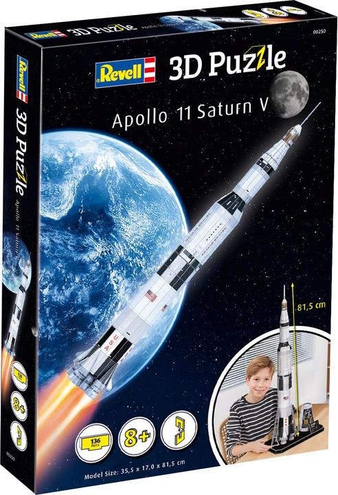 Actual product image Revell Apollo 11 Saturn V (136 pieces)