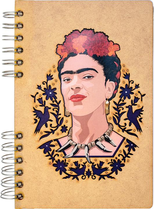 Immagine prodotto Komoni Taccuino / Frida Kahlo face / A5 / vuoto (A5, Nessuna, Copertina rigida)