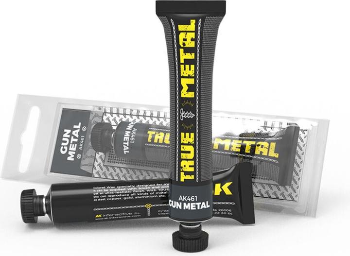 Actual product image AK Interactive True Metal Gun Metal