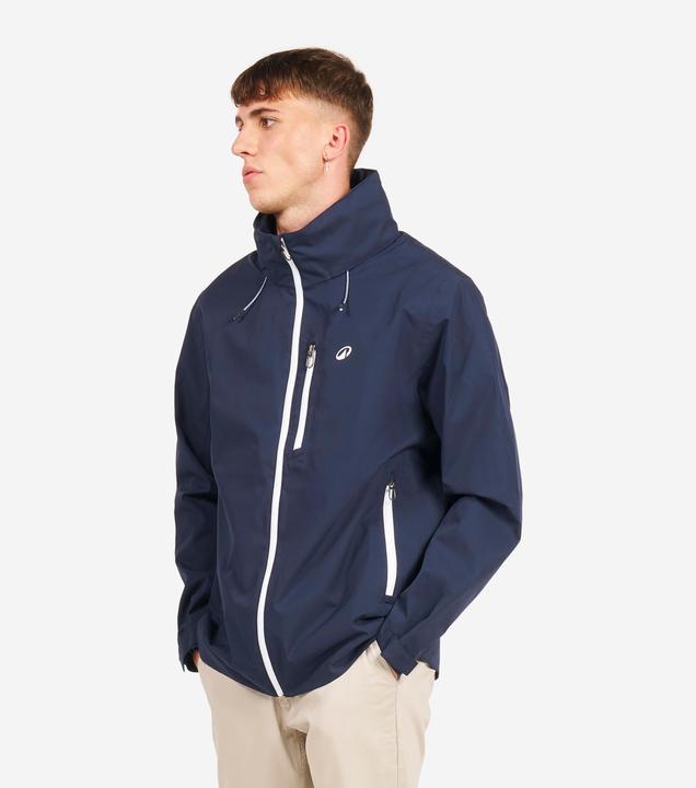 Immagine prodotto Tribord Regenjacke Segeln Herren wasserdicht Sailing 300 marineblau/weiss (XL)