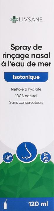 Produktbild Livsane Meerwass Nasenspuelsp isot 120ml (1 Stück)