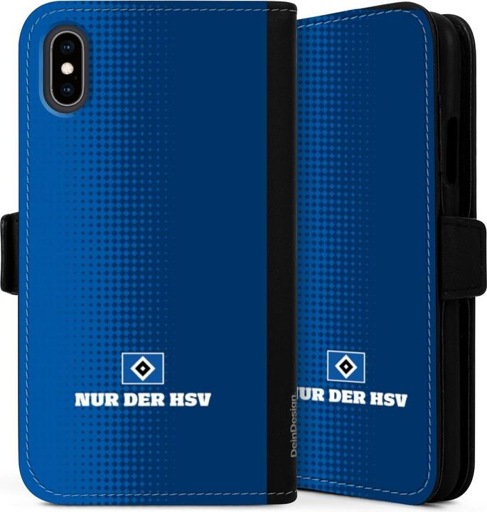 Produktbild DeinDesign Tasche für Apple iPhone X Handy Flip Case Wallet Cover Handytasche Leder Offizielles Lizenzprodukt (Apple iPhone X)