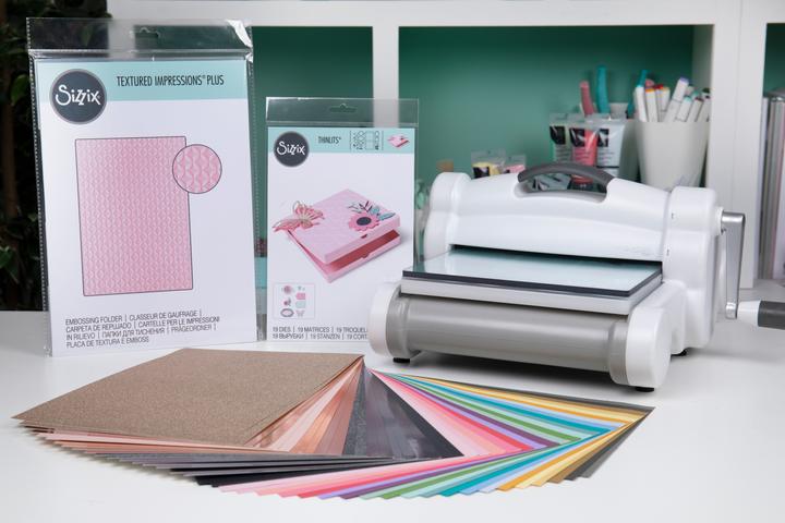 Immagine prodotto Sizzix Big Shot Plus Starter Kit 1 (1 lamelle, A4)