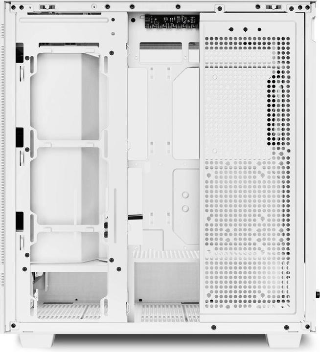 Actual product image Sharkoon Rebel C50 White RGB ATX (mATX, Mini-ITX, ATX)