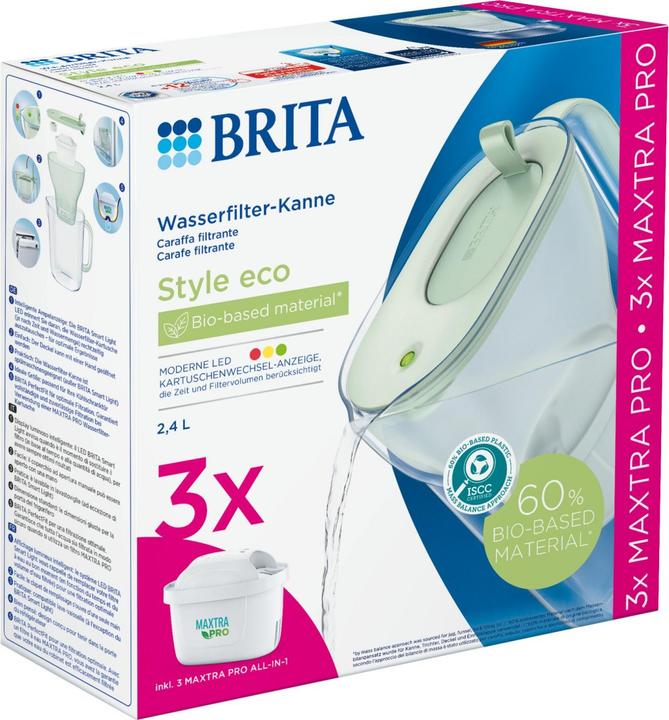 Image du produit Brita Style eco incl. 3 MX PRO Vert clair (2.40 l)