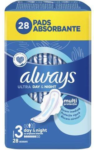 Actual product image Always Ultra Day & Night (28 x)
