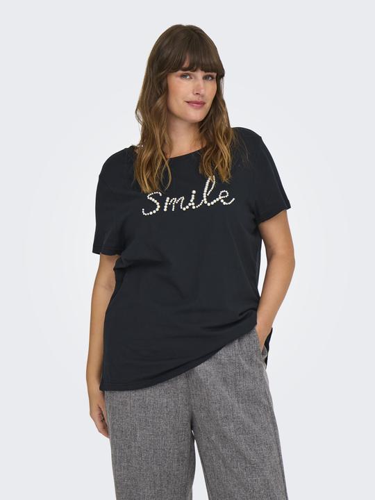 Produktbild Only Normal geschnitten Rundhals Curve Top T-shirt (M)