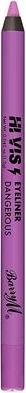 Actual product image Barry M Cosmetics Hi Vis Bold Waterproof Eyeliner Dangerous 8.320ml Violet (Violet)