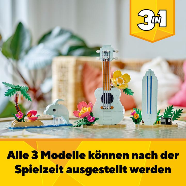 Image du produit LEGO Ukulélé tropical Creator (31156, LEGO Creator 3-in-1)