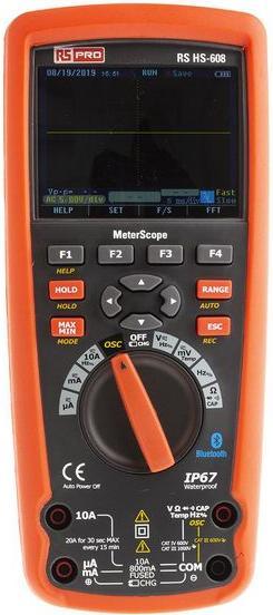Immagine prodotto Rs Pro HS608 MeterScope 20MHz 50MS/s (CAT III)