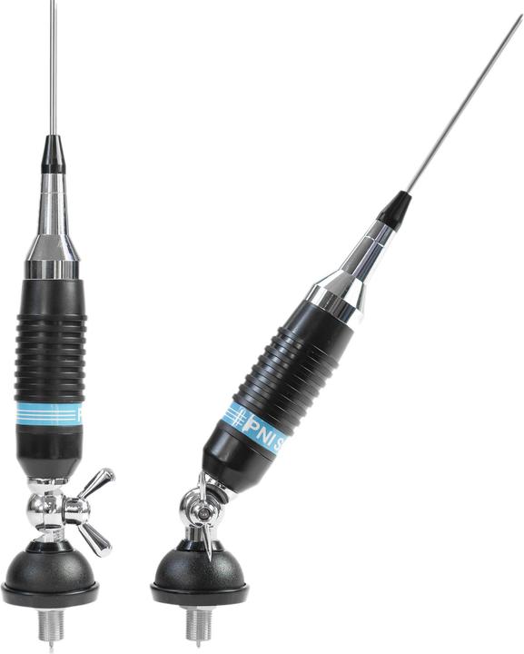 Actual product image PNI CB antenna S9 length 120 cm and butterfly magnet 120/DV 125 mm included in the scope of