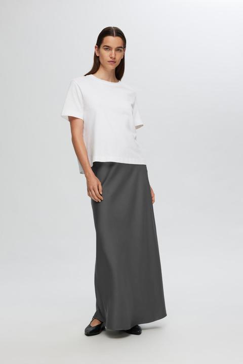 Actual product image Selected Femme Satin Maxirock (40)