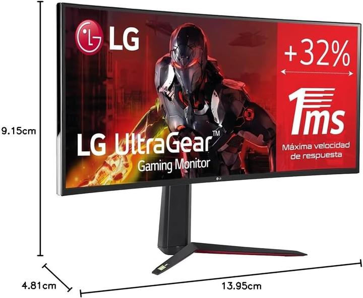 Productafbeelding LG 38GN950-B (3840 x 1600 pixels, 37.50")