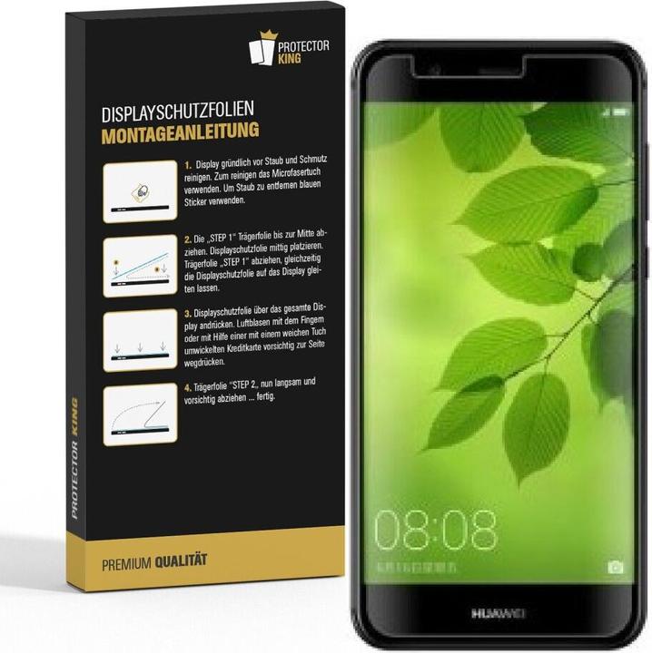 Produktbild Protectorking 2x Panzerfolie Anti-Shock HD Klar (2 Stück, Huawei Nova 2 Plus)