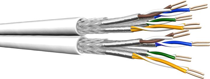 Produktbild Draka UC HOME Cat.7 SS26 S/FTP 2x4PLSHF 250DW Dca 250m Trommel - Netzwerk - CAT 7 cabl (CAT7)