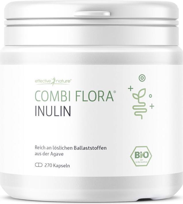 Produktbild Effective Nature Combi Flora Inulin (270 Stück, Kapseln, 270 g)