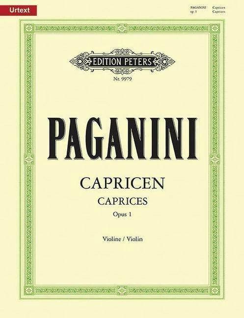 Produktbild 24 Capricen für Violine solo op. 1 (Deutsch, Niccolò Paganini, Klaus Hertel, 2018)