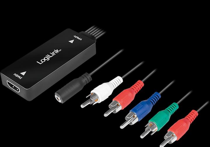 Actual product image LogiLink HDMI to YPbPr (Digital -> Digital, Audio Switch)