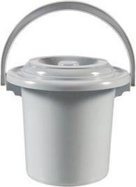 Image du produit Curver Seau de toilette 5L Gris clair (5 l)