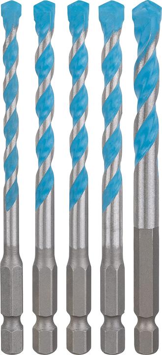 Image du produit Bosch Professional Zubehör EXPERT HEX-9 Jeu de forets MultiConstruction, 5,5/6/6/7/8 mm, 5 pcs. (5.5, 6, 7, 8 mm)