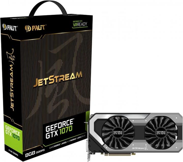 Produktbild Palit GeForce GTX 1070 JetStream (8 GB)