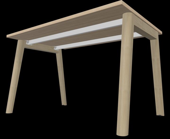Produktbild Narbutas Nova Wood Schreibtisch (1200 x 800 x 740 mm)