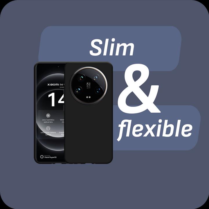 Actual product image Cazy Soft TPU protective cover (Xiaomi 14 Ultra)