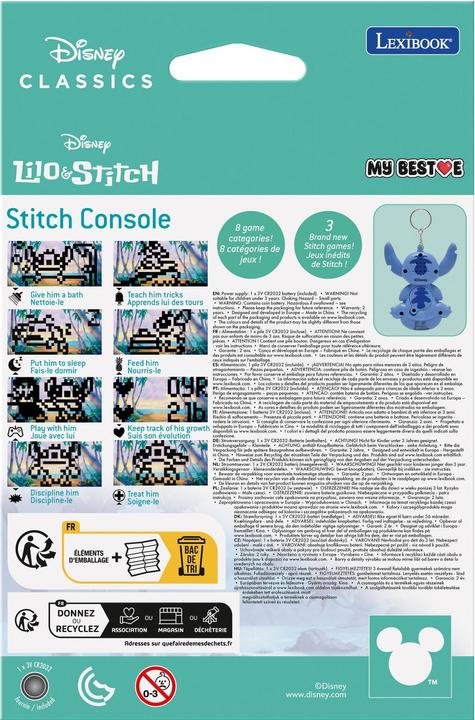 Actual product image Lexibook Stitch Best-E elektronisches Tier inkl. 3 Spiele (Multilingual)