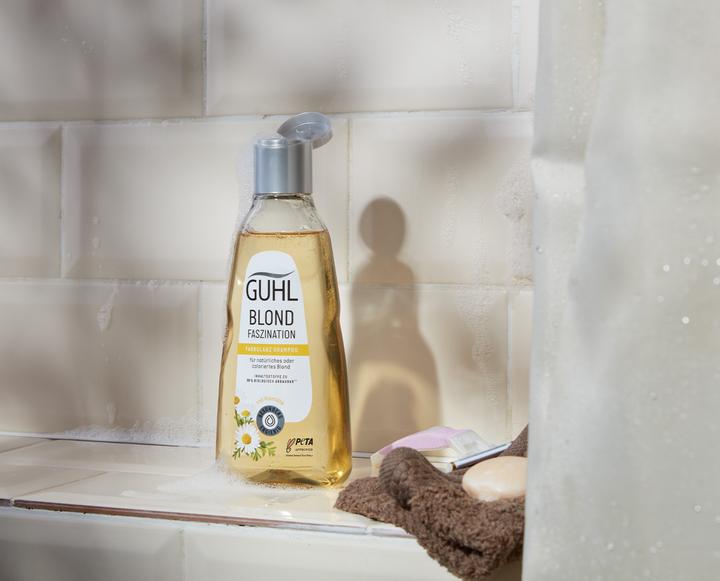 Actual product image Guhl Blonde Fascination Shampoo Colour Shine (250 ml, Liquid shampoo)