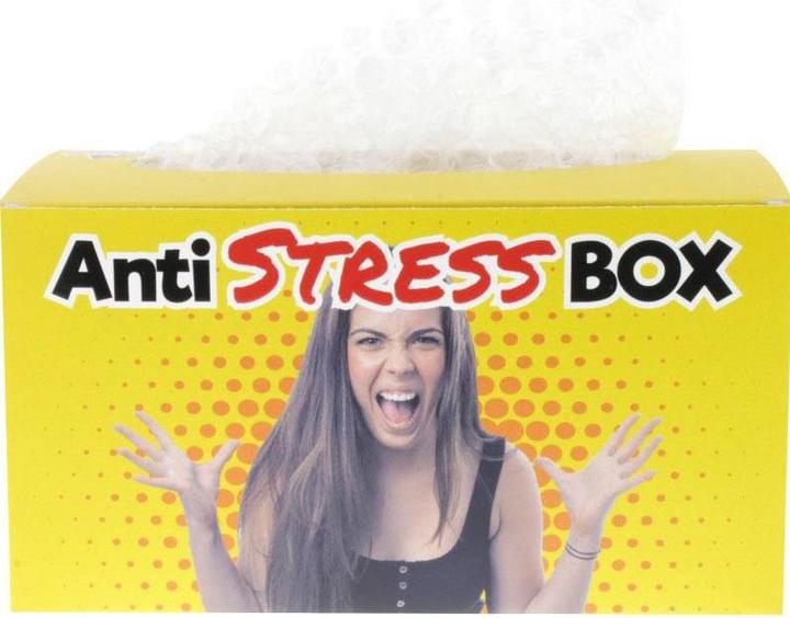 Produktbild Geschenkidee Anti Stress Box mit Luftpolsterfolie