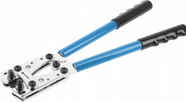 Högert Crimpzange für Hülsen-Endstücke ohne Isolierung 6 - 50 mm²