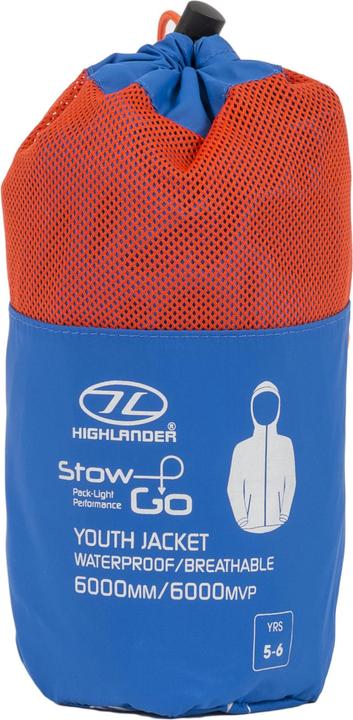 Immagine prodotto Highlander Stow & Go Bambini Blu Pky Jkt - 7/8
