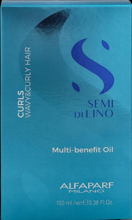 Image du produit Alfaparf Huile Multi-Bénéfices Semi Di Lino Curls (100 ml)