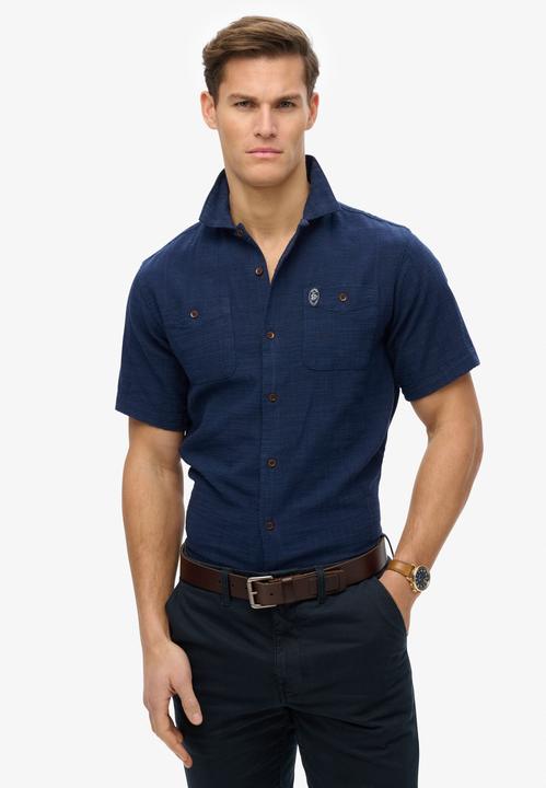Immagine prodotto Superdry The Merchant Store – Strukturiertes Kurzarmhemd (XL)