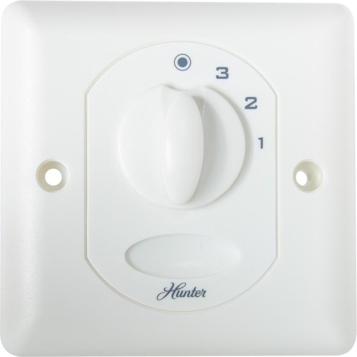 Produktbild Hunter Fans Outdoor Deckenventilator Trimaran Weiss mit Wandschalter (41.30 dB)