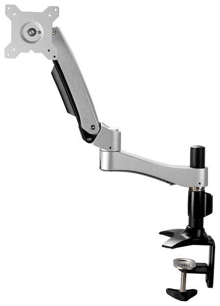 Aavara articulated clamp with 2 arms for flat screen 15-24" (Table, 24.02")