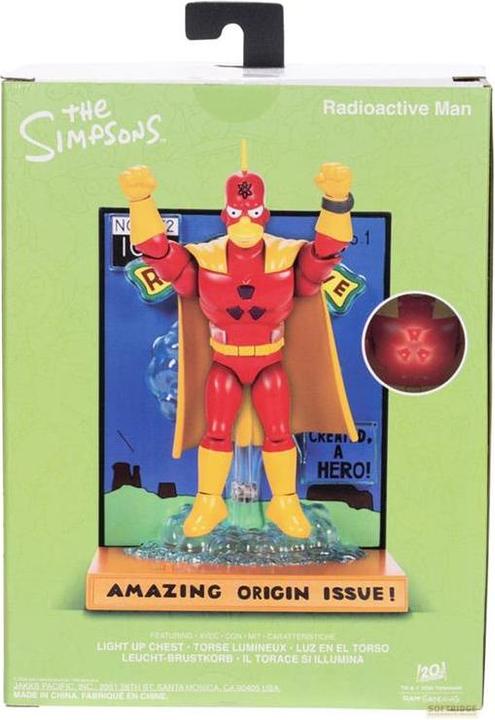 Immagine prodotto Jakks Pacific Simpsons Premium Action Figure Uomo Radioattivo 13 cm