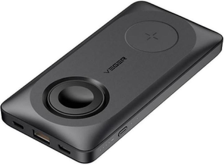 Veger MagMuti VG-W1156 1000mAh powerbank Magnetic Wireless for iPod, iWatch, iPhone (10000 mAh, 22.50 W, 38.50 Wh)
