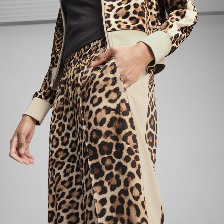 Actual product image Puma T7 LEO LUXE AOP Straight Pants op (XS)
