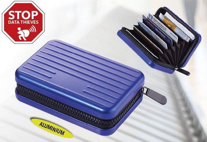 Actual product image Troika Business Card Case Card Case Blue