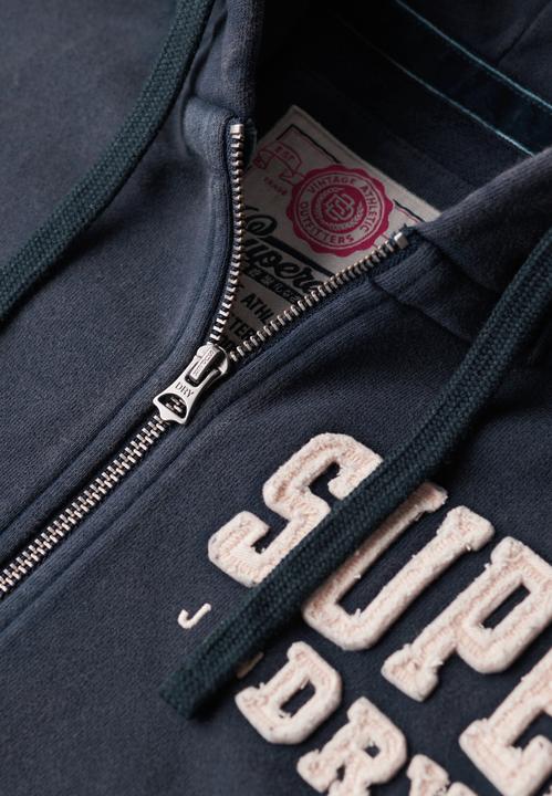 Image du produit Superdry Veste sweat Casual Confortable Vintage Athletic Zip Hoodie (XXL)